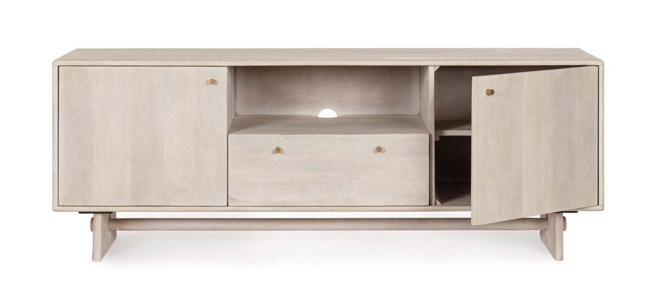 Feeling4Home TV-Board Elisheva aus Mangoholz, 160 cm