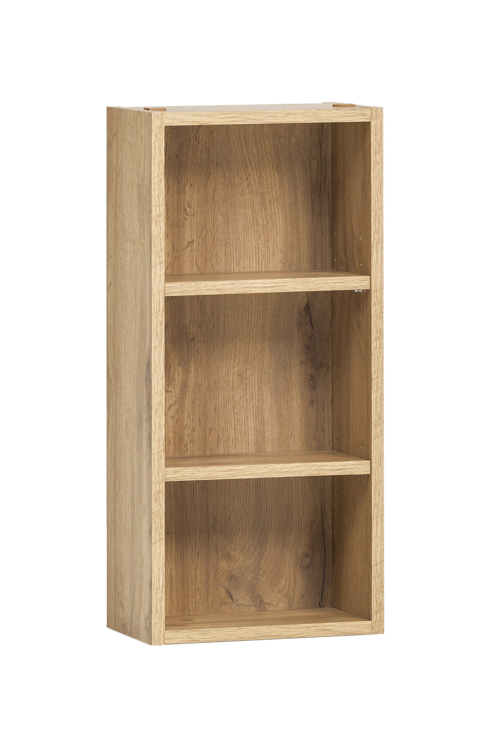 HELD MÖBEL Hängeregal in wotaneiche mit 2 Einlegeböden, B/H/T: 30x64x18 cm