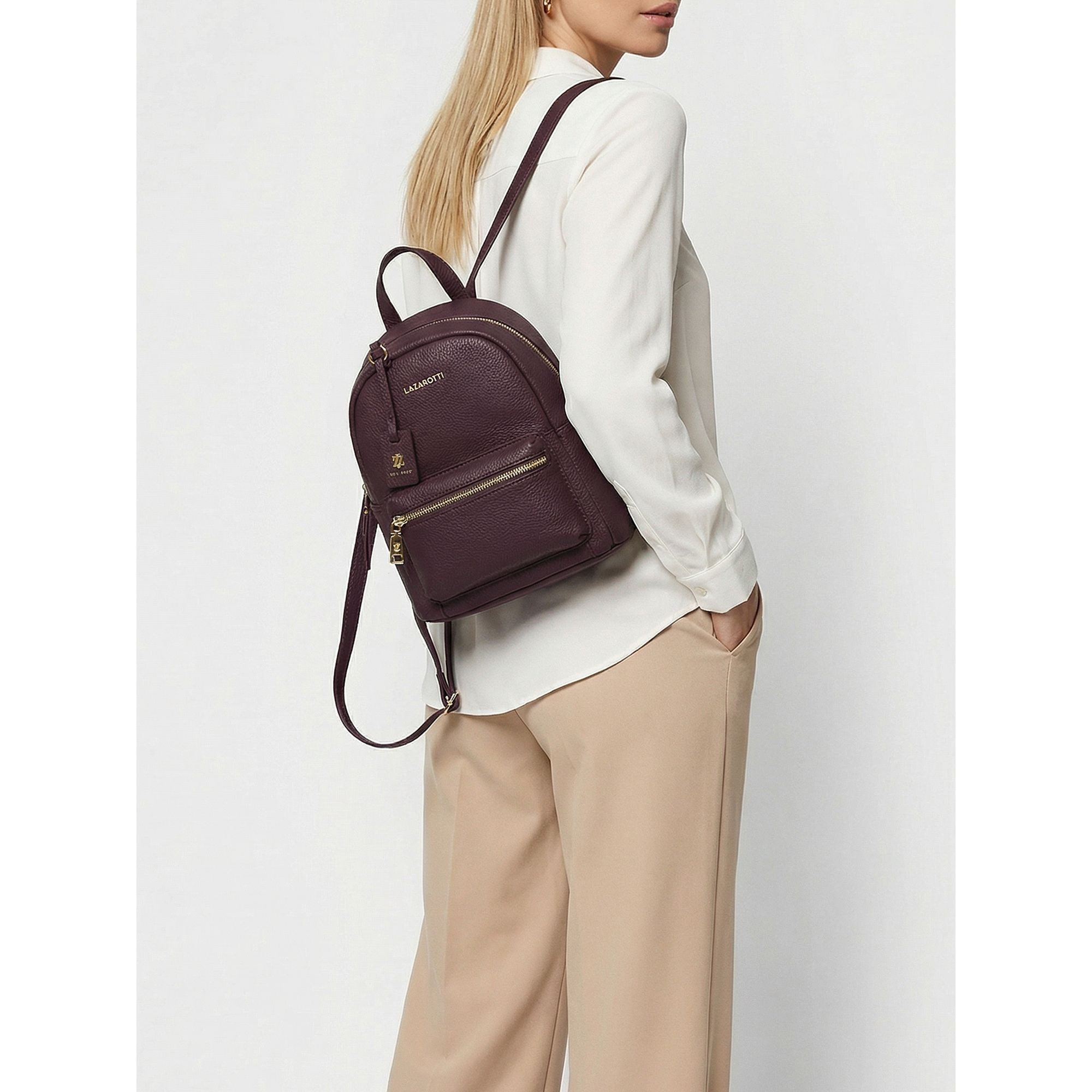 Lazarotti Cityrucksack Bologna Leather, Leder