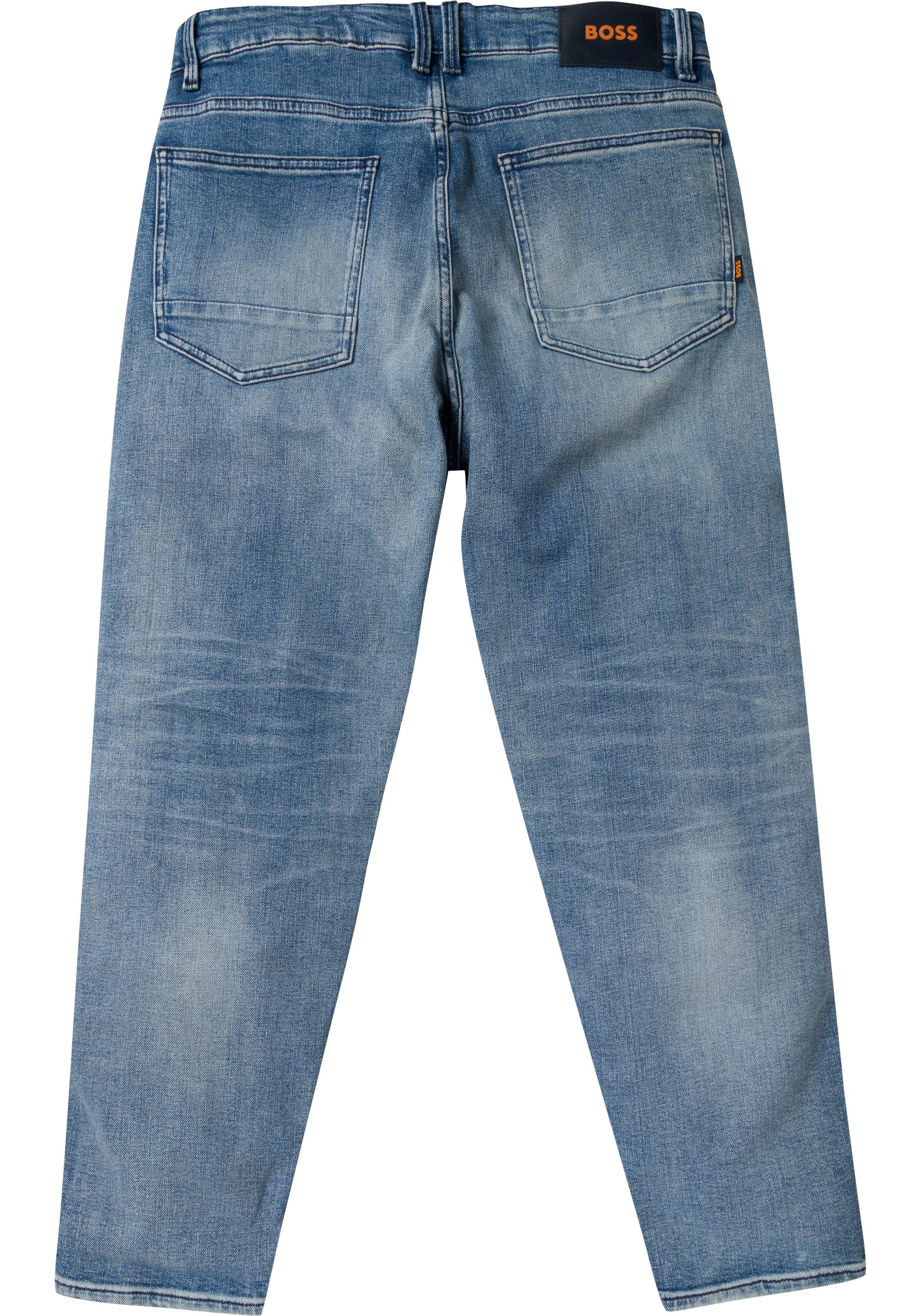 ORANGE BC-C Jeans blau-verwaschen Bequeme BOSS (1-tlg) Tatum