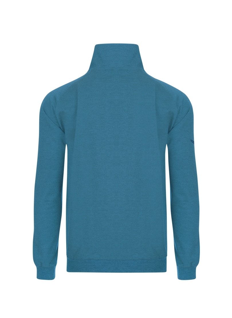 Trigema Sweatjacke TRIGEMA Raglanjacke aus Sweat-Qualität (1-tlg)