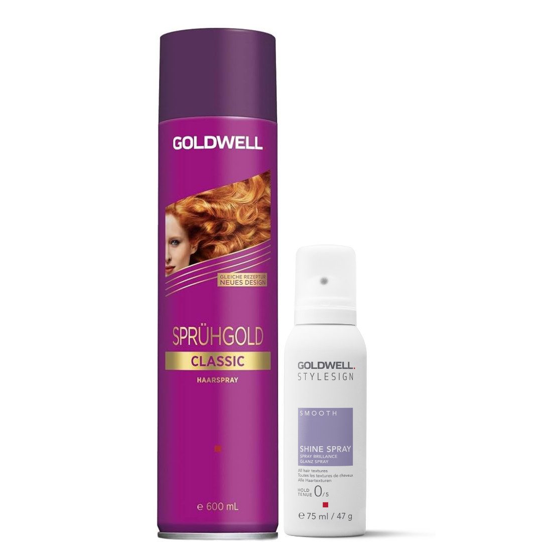 Goldwell Haarspray Styling-Duo Halt & Glanz, 2-tlg.