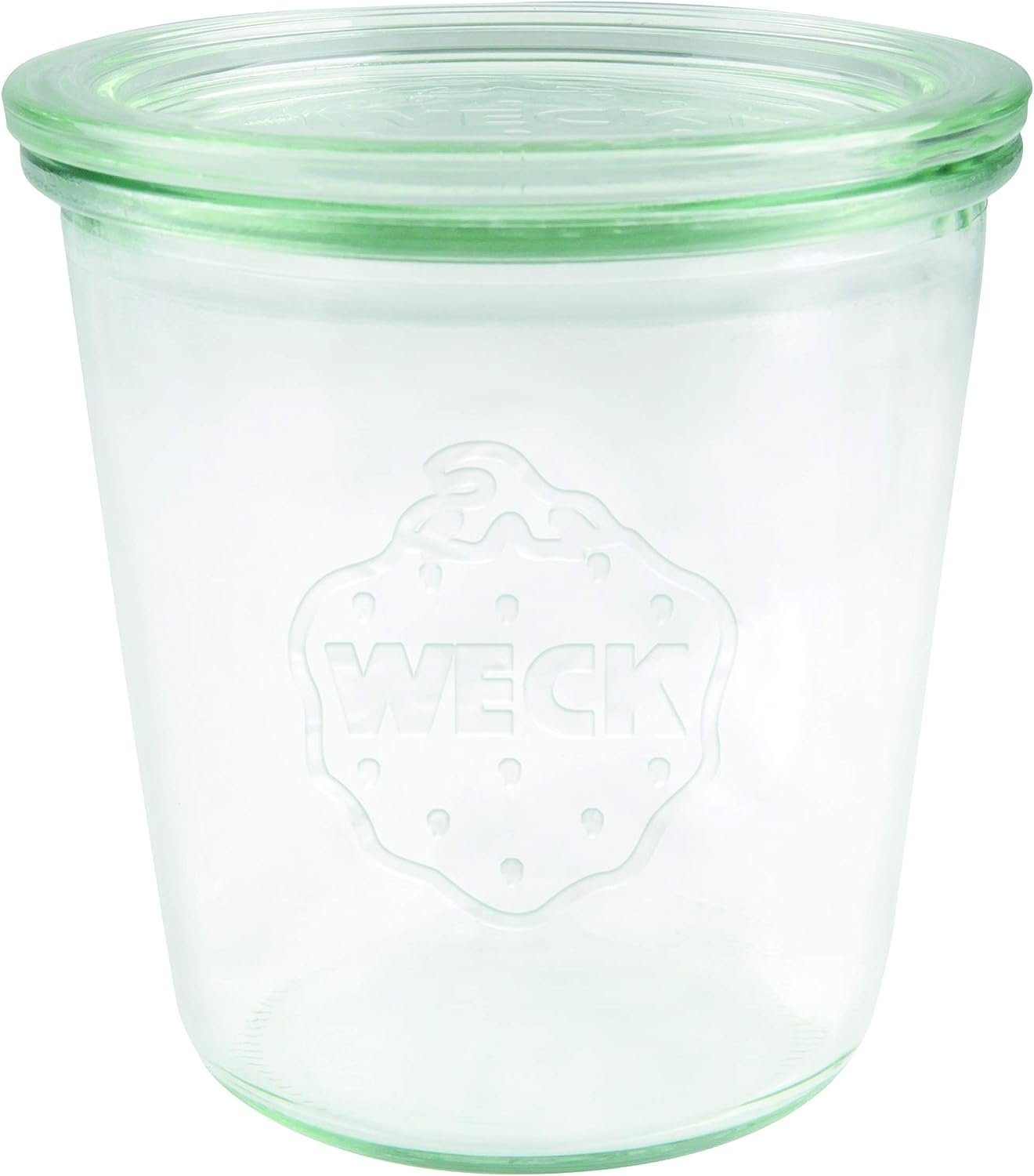 WECK Einmachglas Einkochglas 290 ml 6 St. Rundrandglas Einweckglas + Deckel