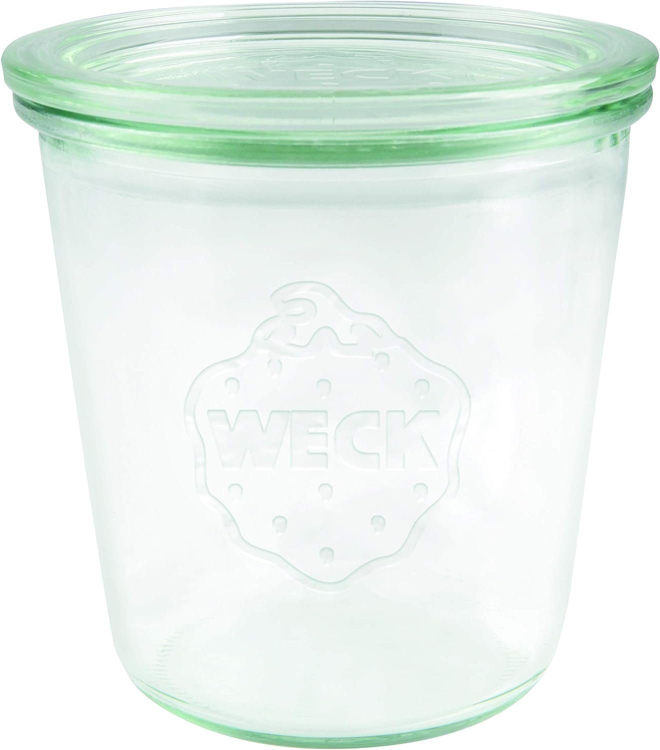 WECK Einmachglas Weck Einkochglas 290 ml 6 St. Rundrandglas Einweckglas + Крышки