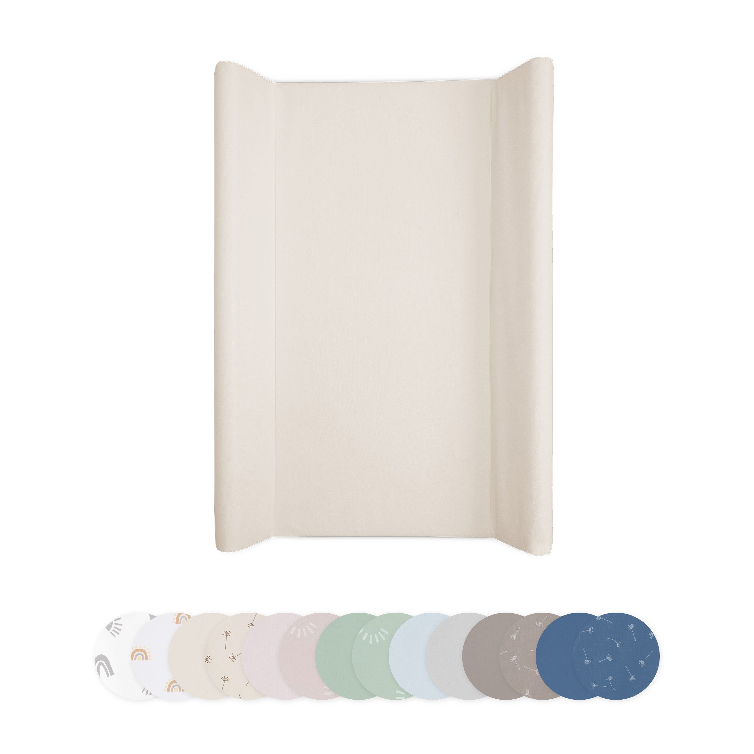 Ehrenkind Wickelauflage Wickelunterlage abwaschbar (Wickelauflage 50x70 cm, Wickeltischauflage mit Keil), Hygienisch, Sicher und Vielseitig