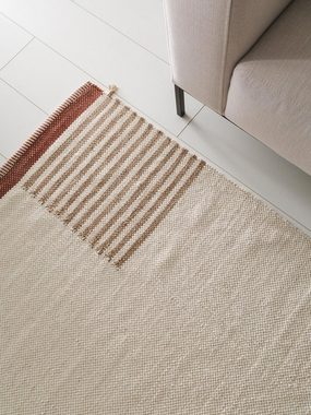 Teppich Zedric, benuta, rechteckig, Höhe: 5 mm, Kunstfaser, Berber, Ethno-Style, Wohnzimmer