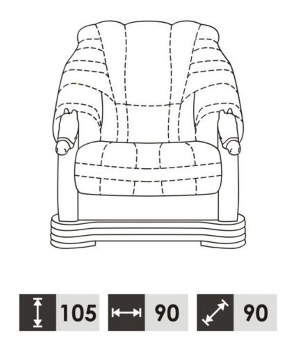 Sitz Wohnzimmer 3+2+1 Leder Polster Sofa Sofagarnitur JVmoebel Sofa Holz Couch