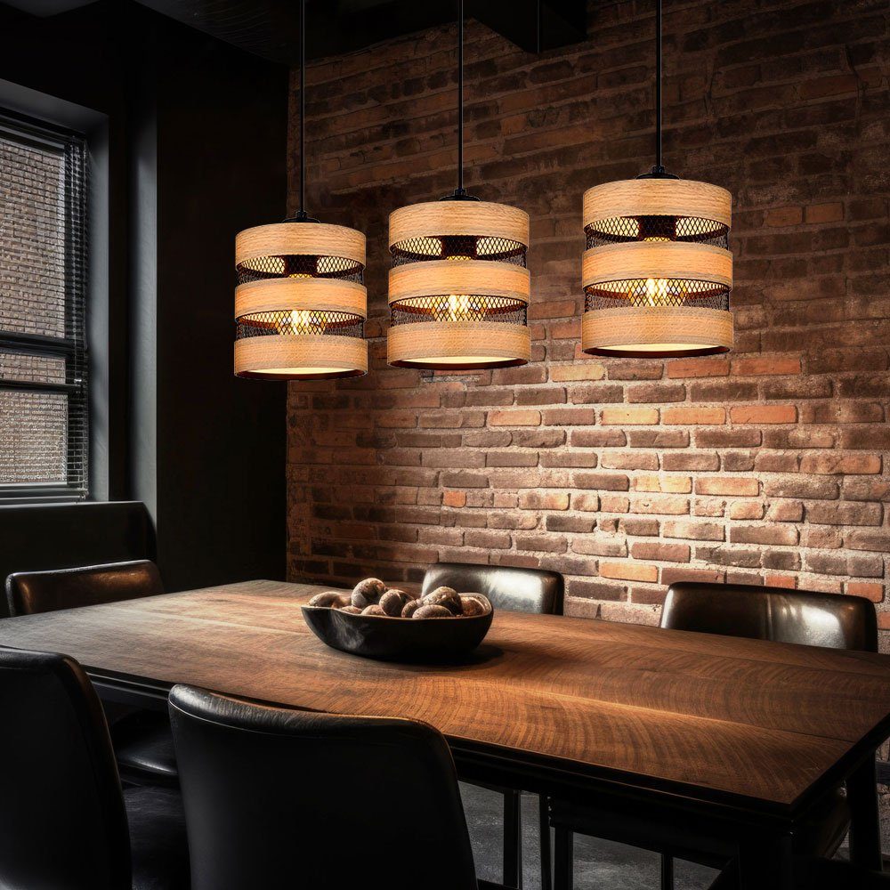 GLOBO LIGHTING Hängeleuchte, Leuchtmittel nicht inklusive, Hängelampe Wohnz günstig online kaufen