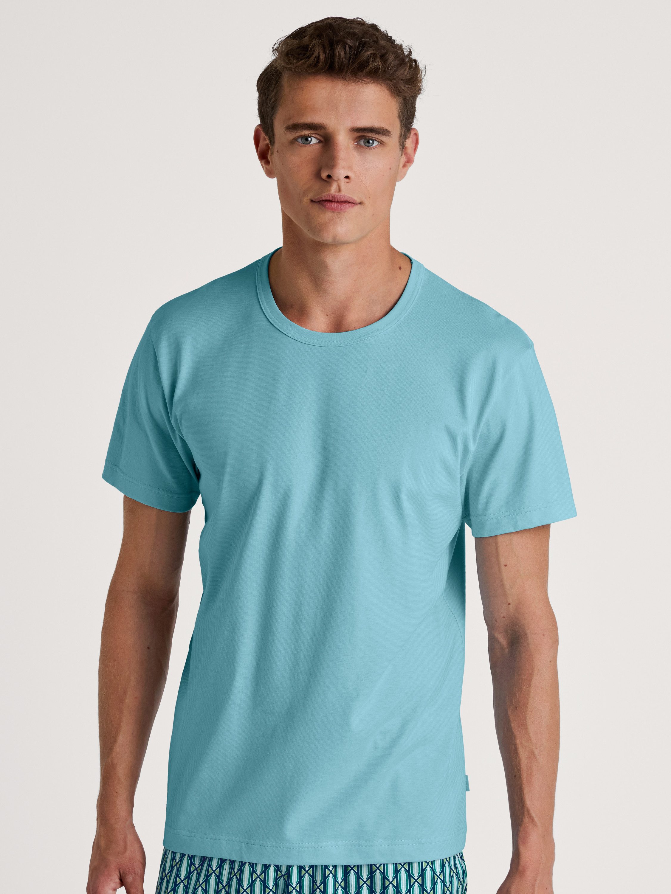 CALIDA Kurzarmshirt RMX Sleep Weekend Herren günstig online kaufen