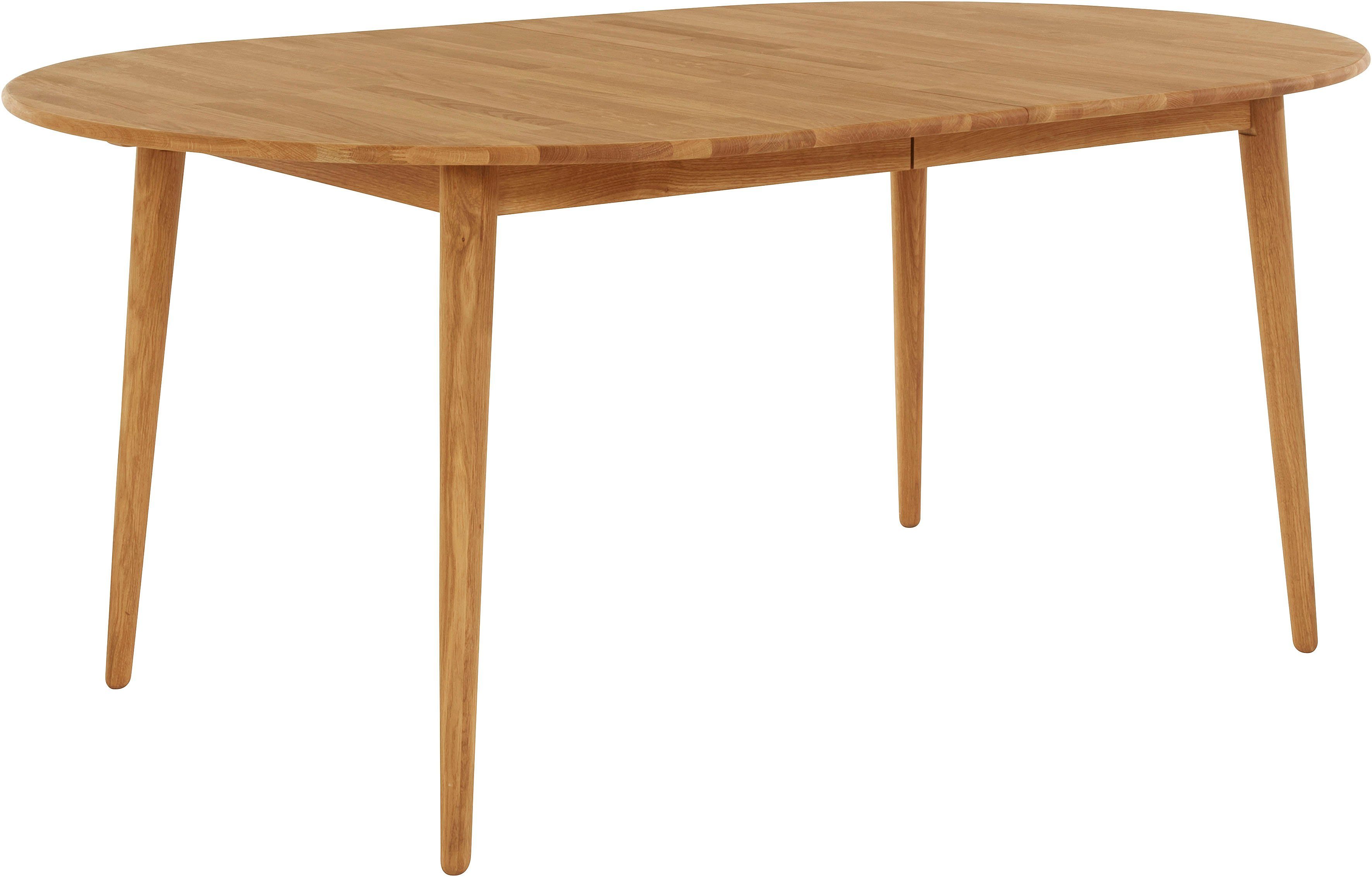 andas Esstisch Toarp, Massivholz Eiche Ausziehtisch, mit integrierter Einle günstig online kaufen