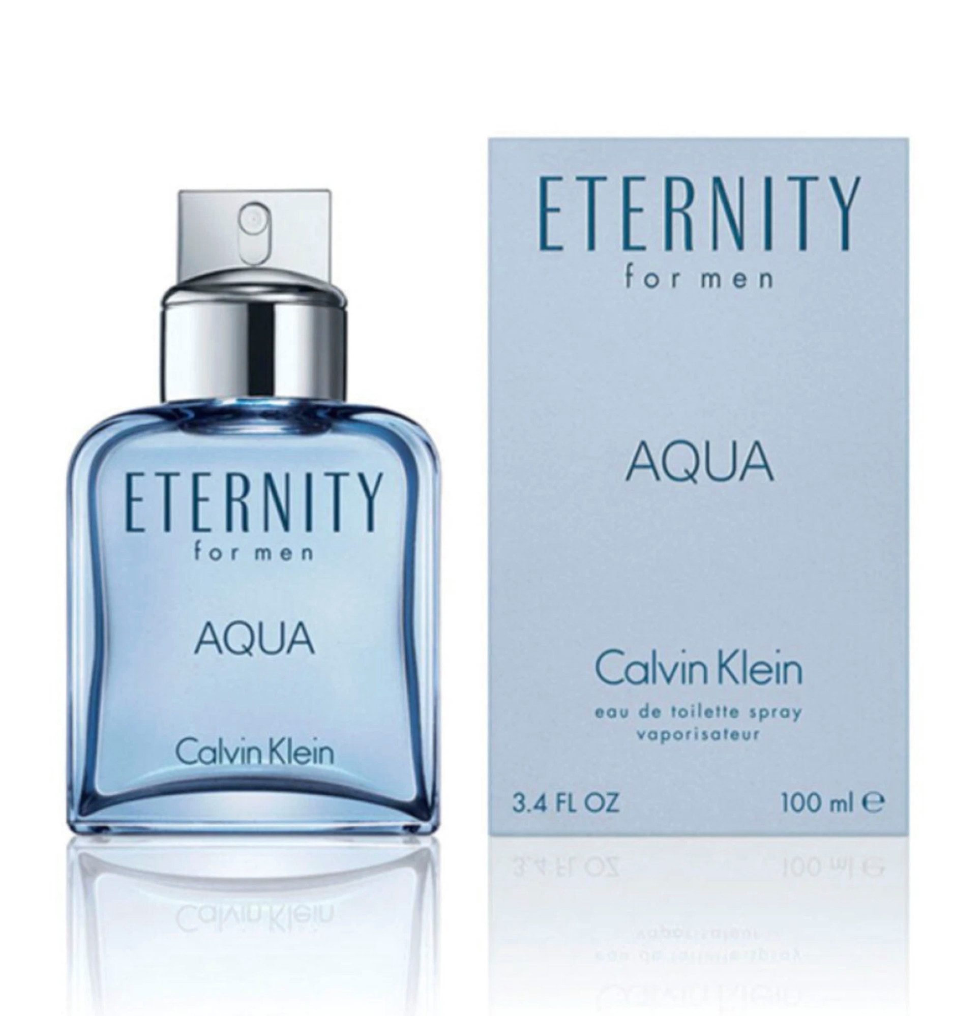 Klein Eau de Toilette Calvin Eternity Aqua Eau De Toilette Duft 100 ML, Erfrischend, maskulin und zeitlos modern