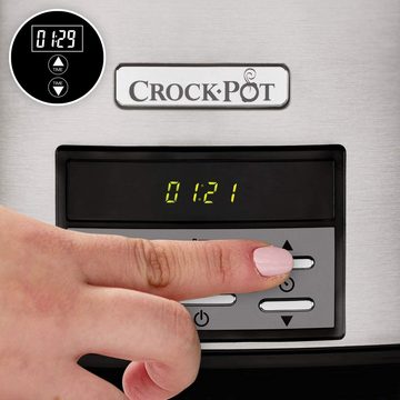 Crock-Pot Schongarer Di­gi­tal-Schon­ga­rer, ein­stell­ba­re Garzeit, 7,5 Liter