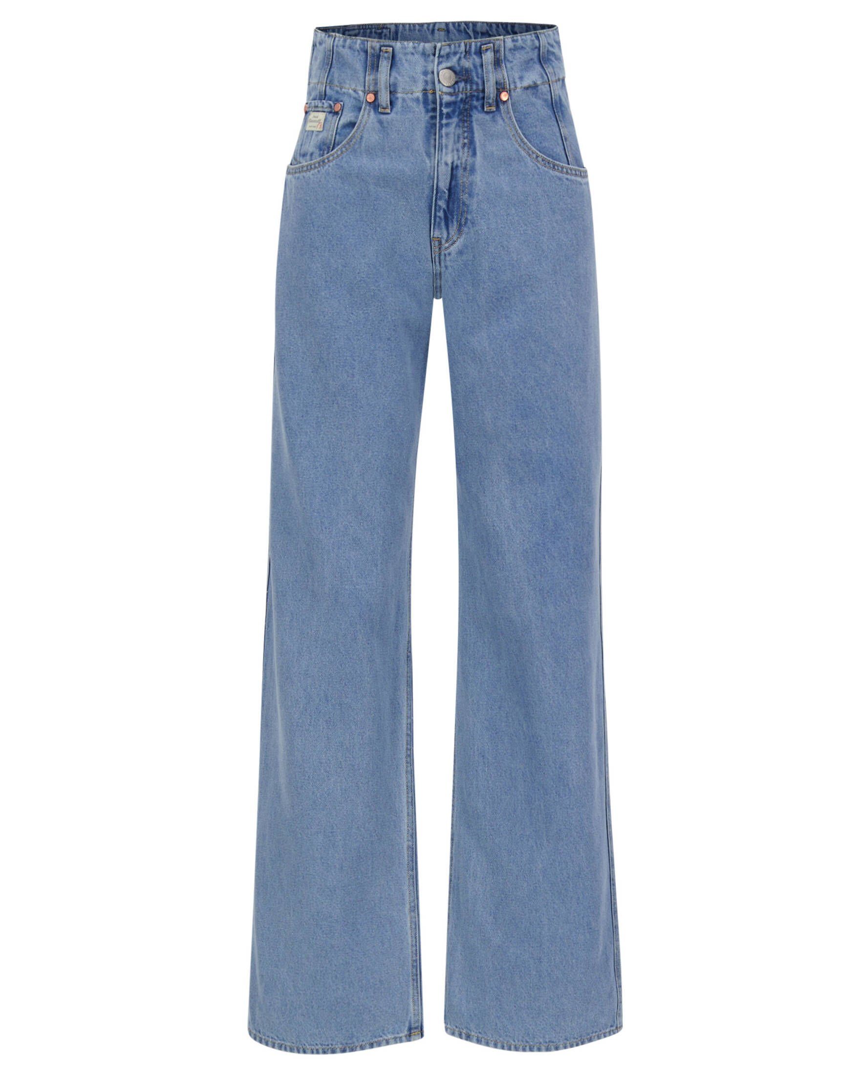 Herrlicher 5-Pocket-Jeans Damen Jeans BAGGY STRAIGHT (1-tlg)