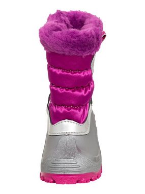 Spirale Sonja lila silber Winterstiefel