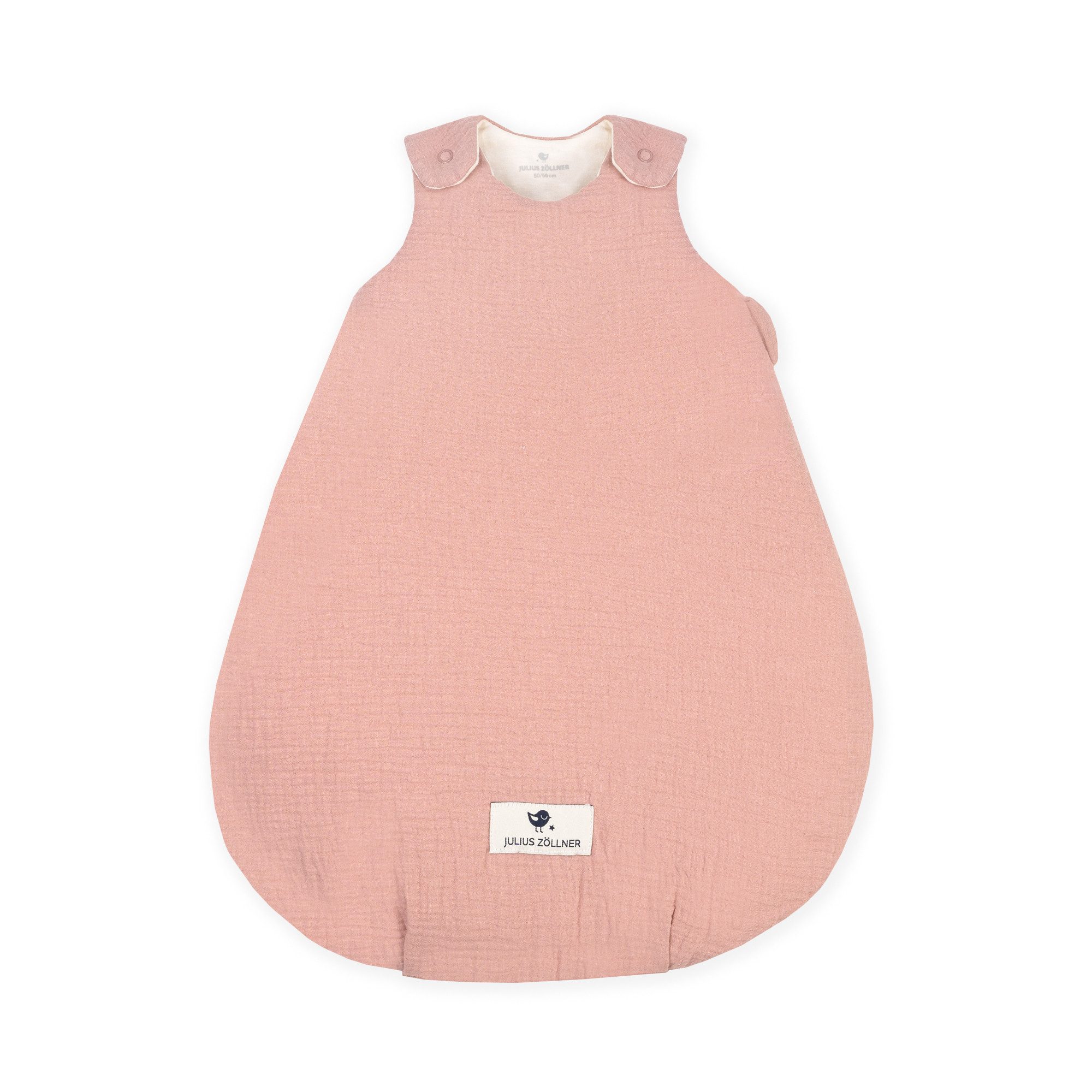 Julius Zöllner Babyschlafsack Musselin, umlaufender seitlicher Reißverschluss