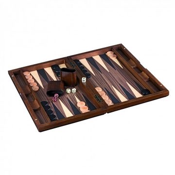 Philos Spiel, Backgammon - Kassette - Rinia - Holz - groß