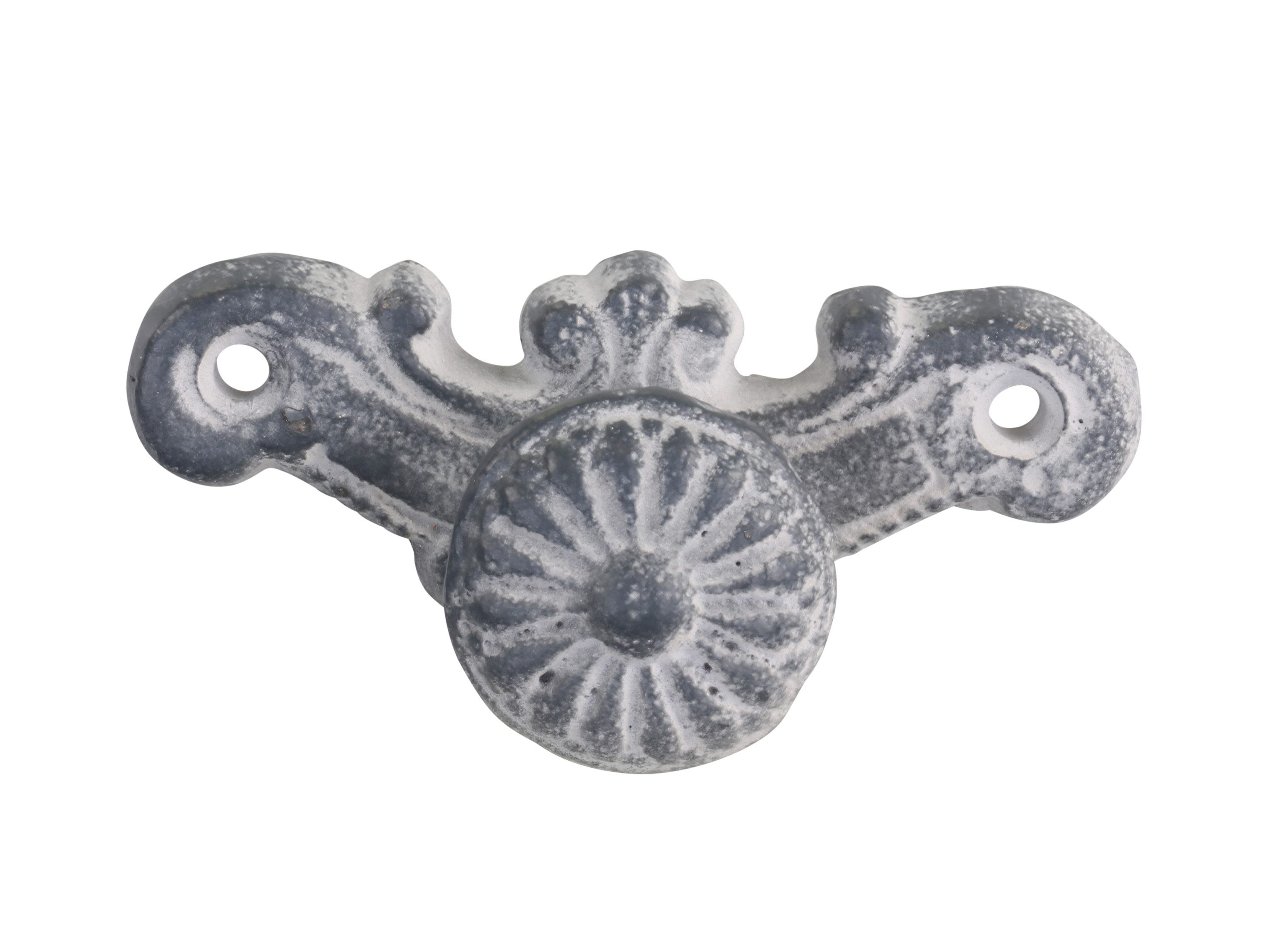 Chic Antique Türgriff Möbelgriff Nostalgie Antik Look Gusseisen Möbelgriff Knauf Möbelknopf, Knauf, Griff außen, Gusseisen