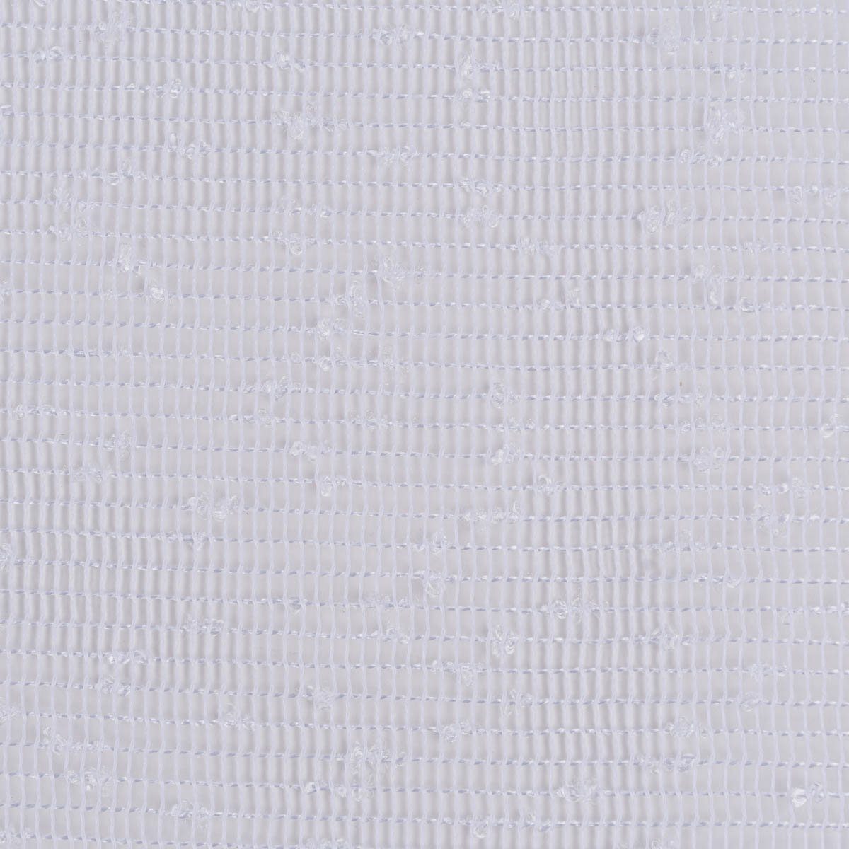 Meterware Rasch Textil Gardinenstoff Stores May Gitterstruktur weiß 280cm, leicht perforiert, Polyester, mit Bleiband, pflegeleicht, überbreit