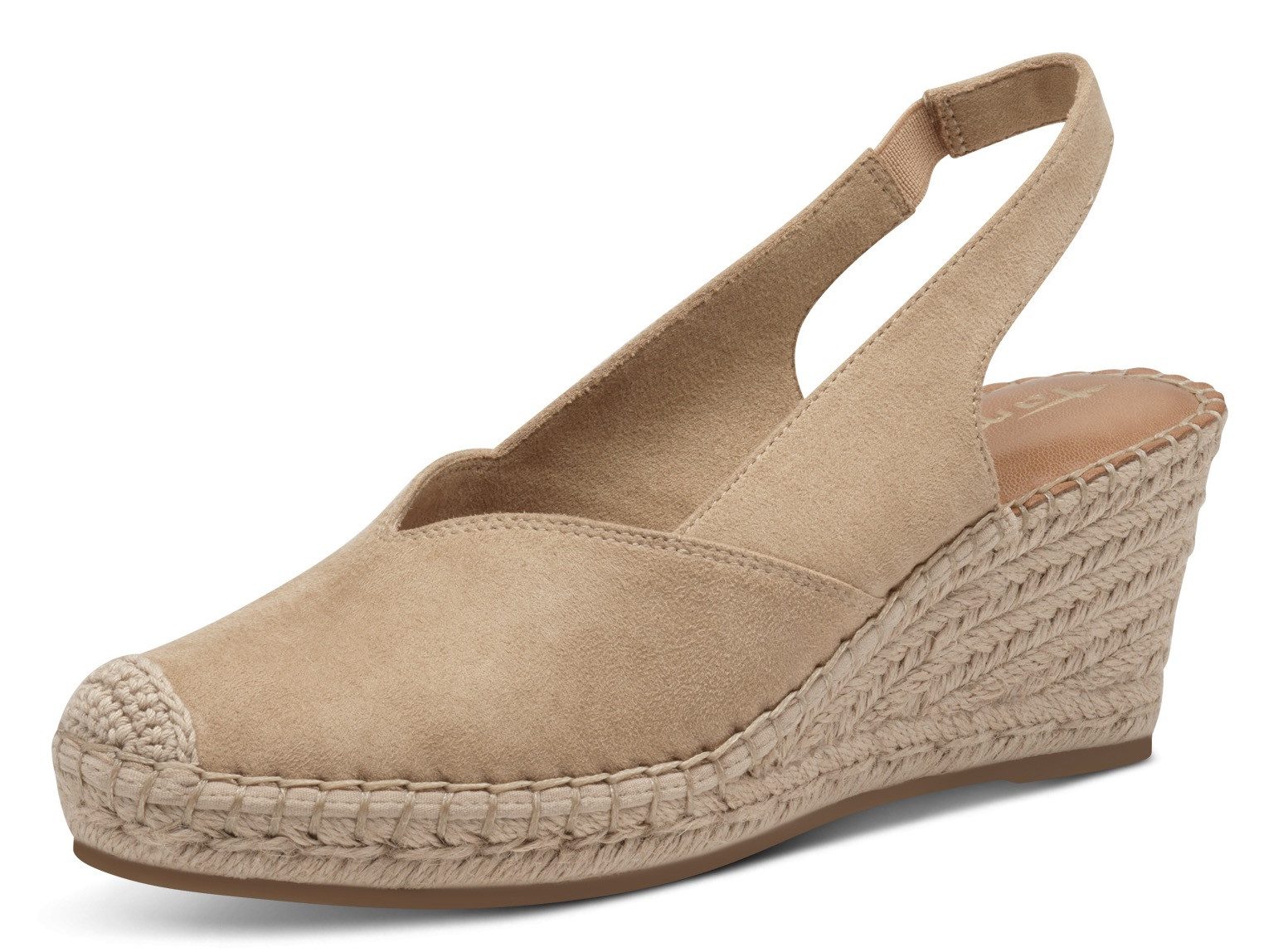 Tamaris Slingpumps, Keilabsatz, Plateau, Sandale, Sommerschuh, in schmaler günstig online kaufen