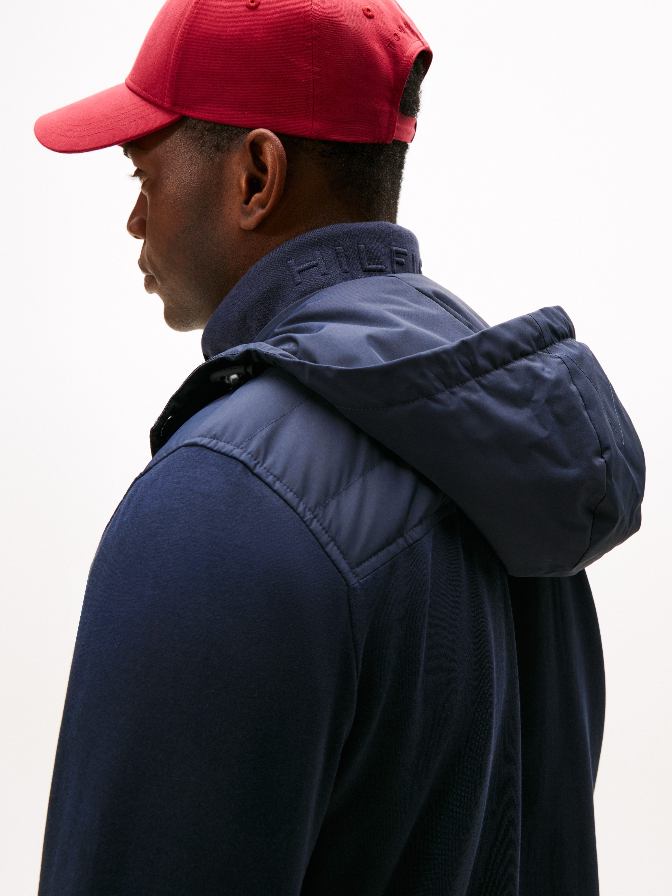 Tommy Hilfiger Steppjacke MIX MEDIA HOODED günstig online kaufen