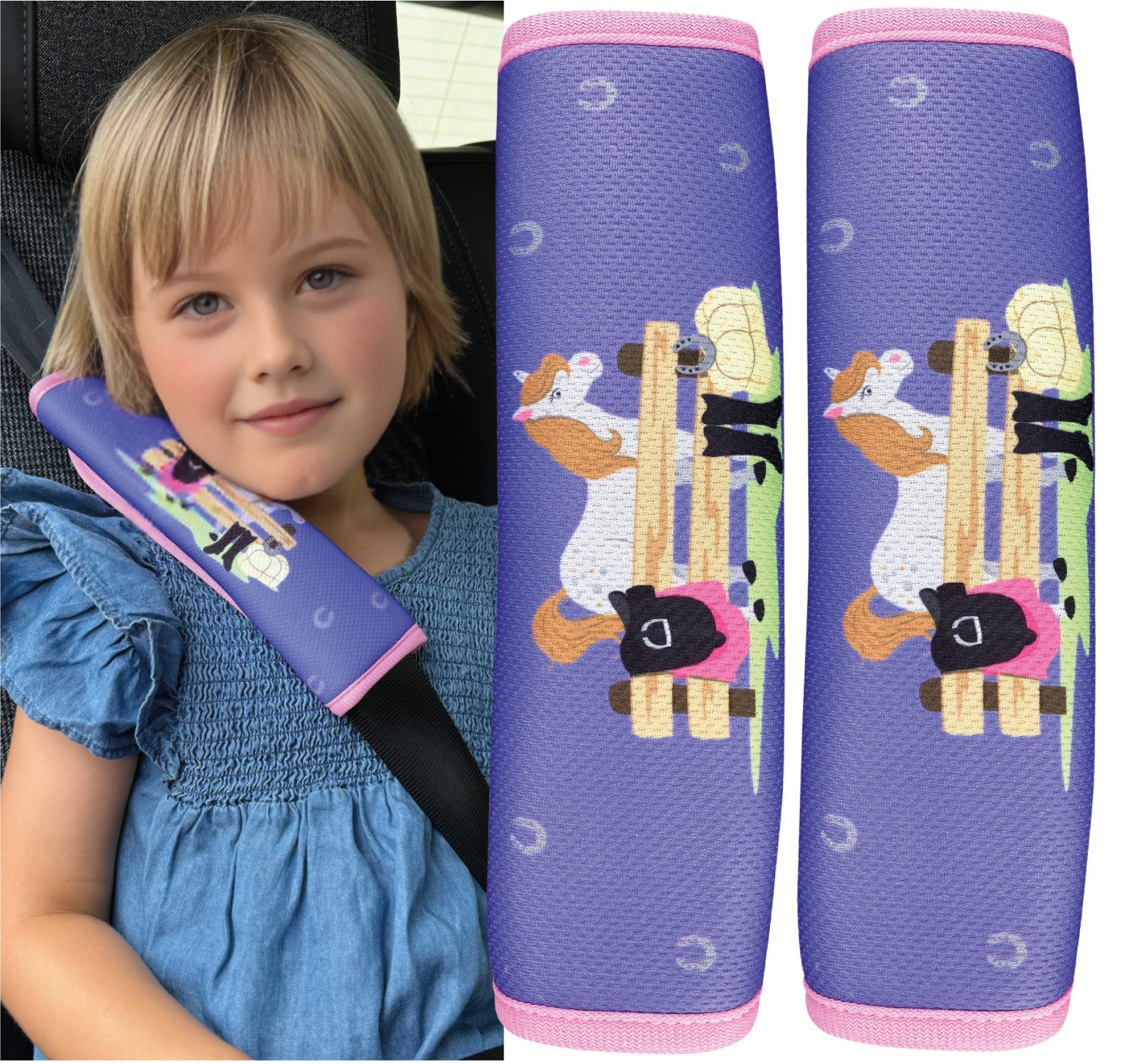 HECKBO Schlafkissen Kinder Auto Gurtpolster Gurtschutz günstig online kaufen