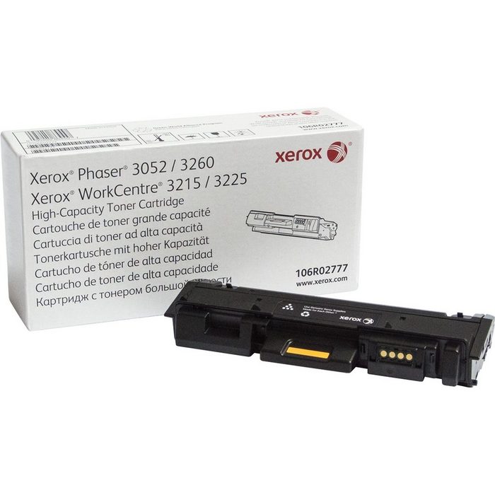 Xerox Tonerpatrone Toner schwarz 106R02777