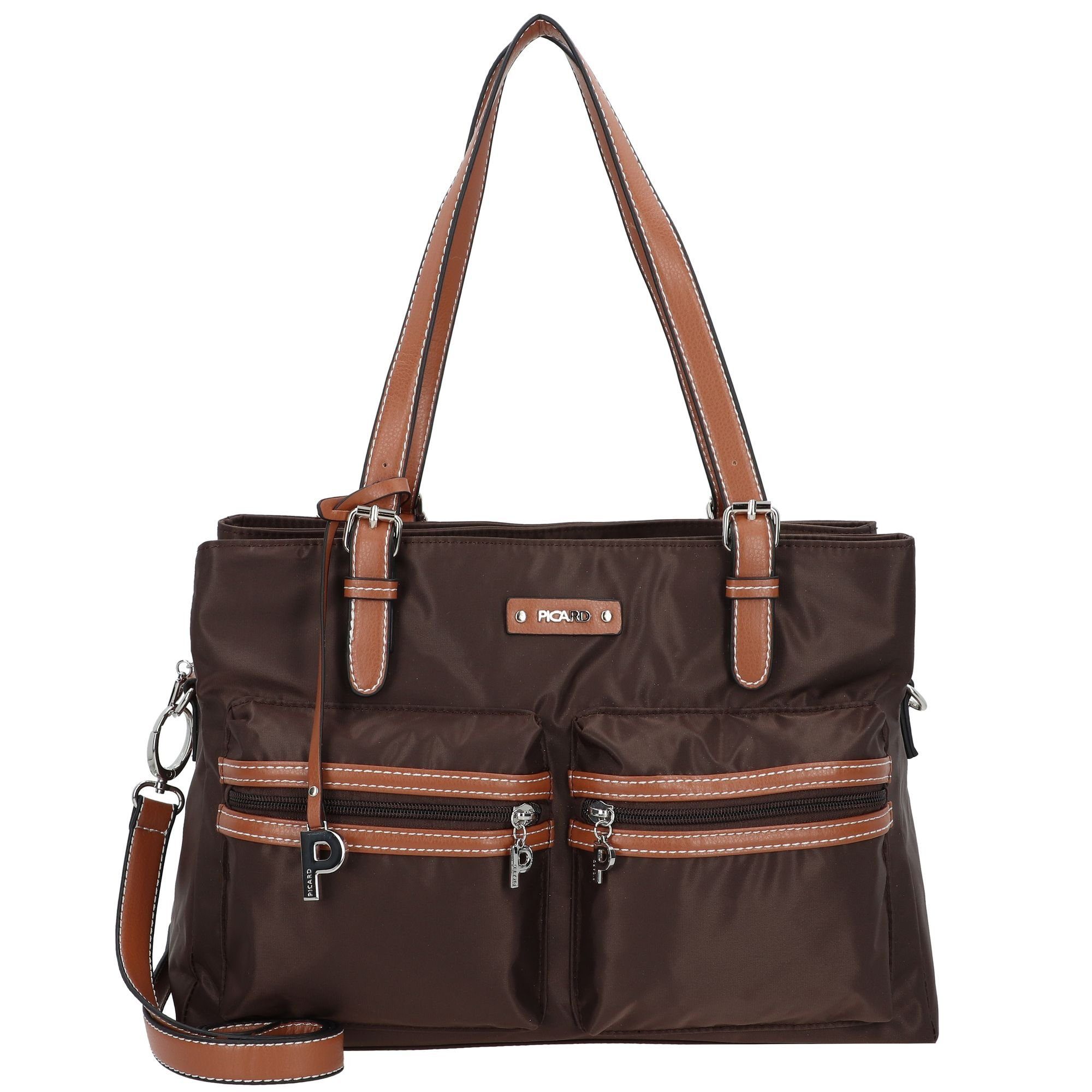 Picard Schultertasche Sonja, Polyester cafe