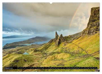 CALVENDO Wandkalender Scotland's unique landscapes (Premium-Calendar 2023 DIN A2 Landscape)