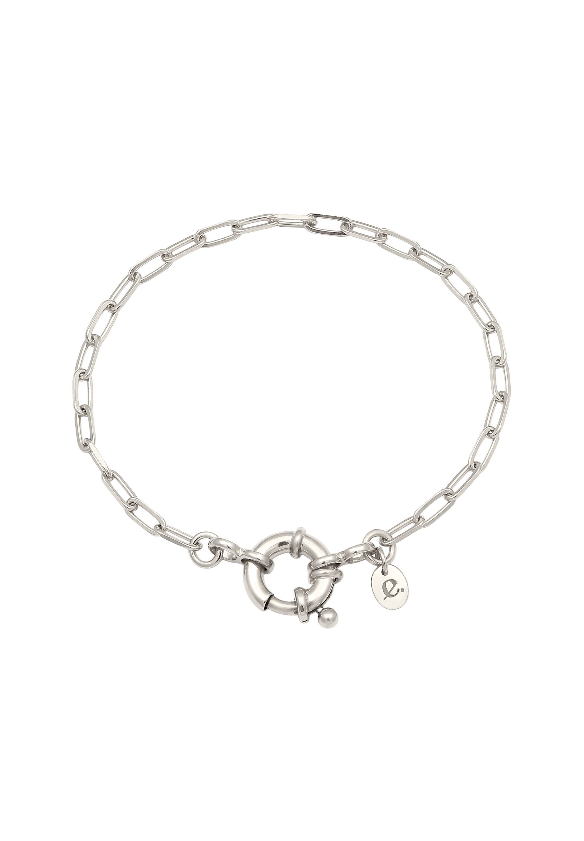 Elli Premium Armband Gliederkette Federring Modern 925 Sterling Silber (kei günstig online kaufen