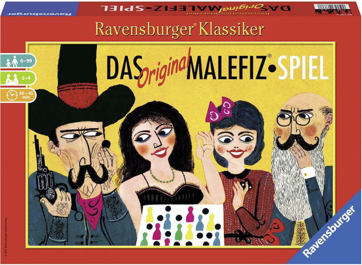Ravensburger Spiel, Das Original Malefiz®-Spiel, Made in Europe, FSC® - schützt Wald - weltweit