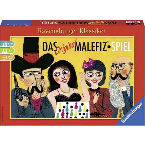 Ravensburger Spiel, Das Original Malefiz®-Spiel, Made in Europe, FSC® - schützt Wald - weltweit