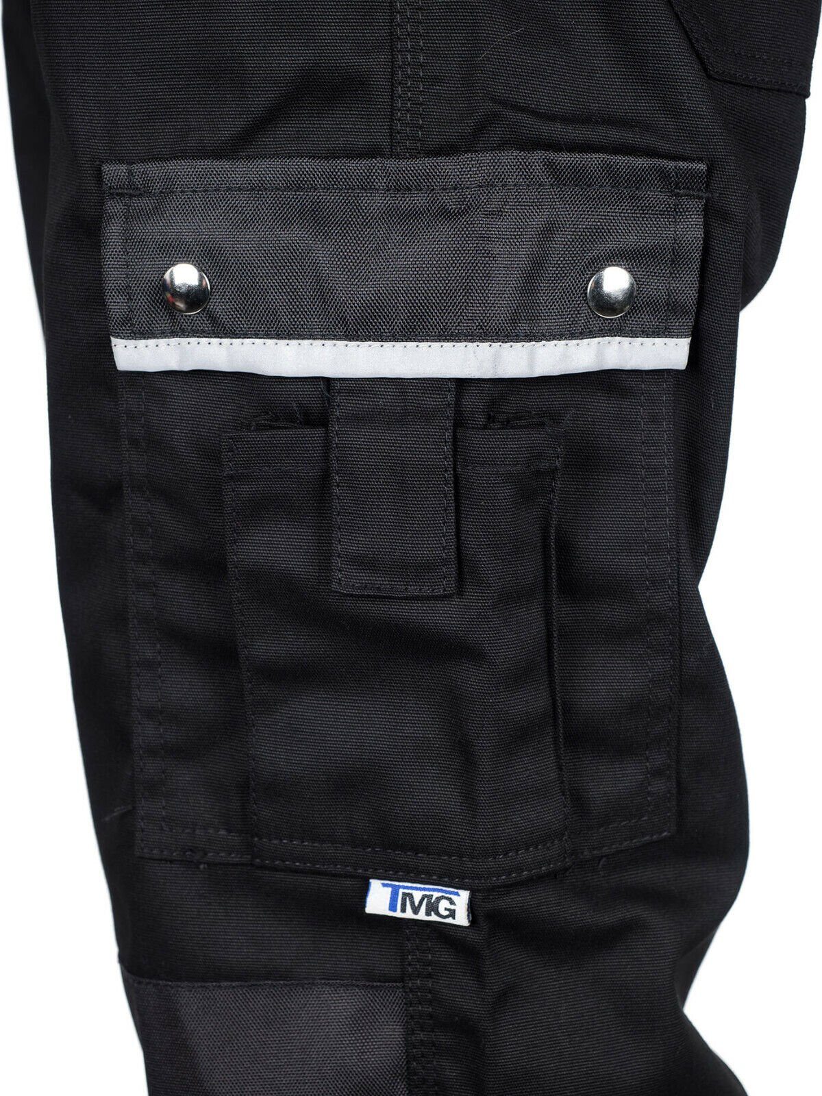 TMG International Arbeitshose Herren Bundhose Cargohose Style Light – Bild 4 von 5