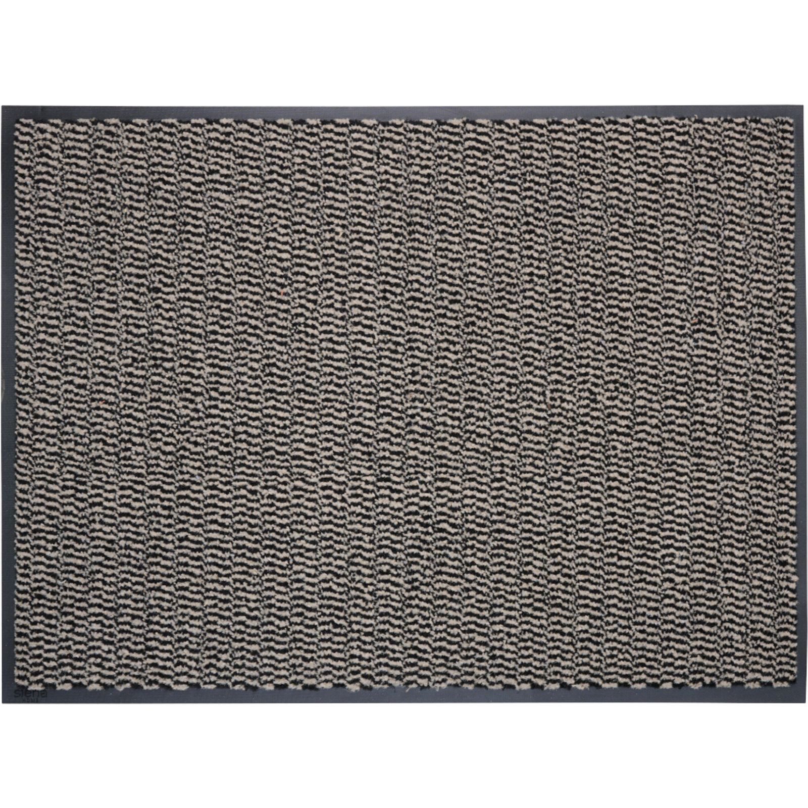 Siena Home Fußmatte Fußmatte ADRANO 60 x 80 cm beige Anti-Rutsch waschbar robust