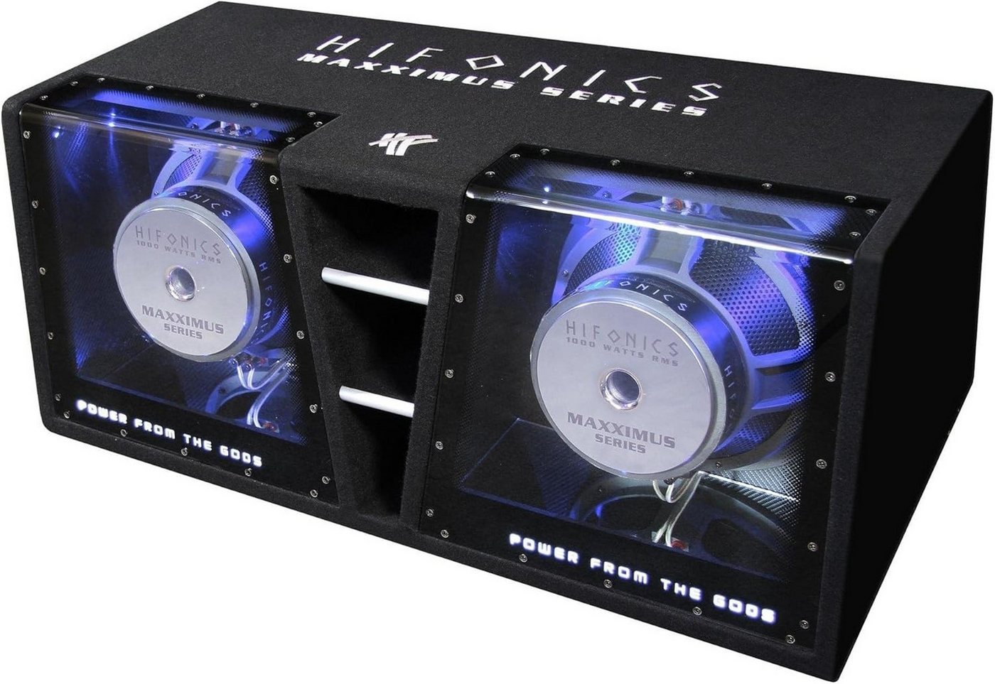 Hifonics Hifonics MAXXIMUS MXZ12DUAL Dual-Bandpass-System 2 x 30 cm (12) Auto-Subwoofer