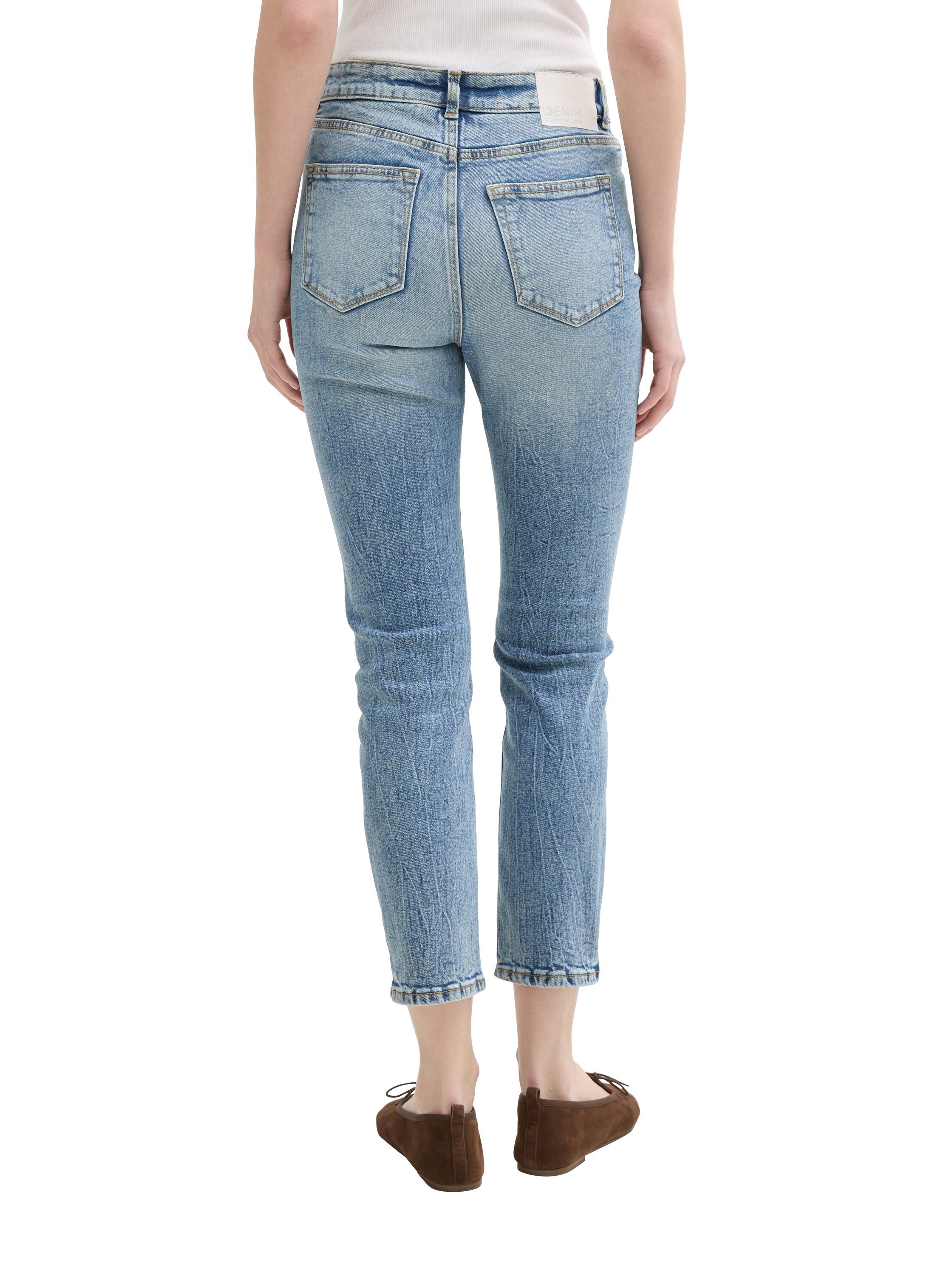 TOM TAILOR Denim 7/8-Jeans im Used-Look günstig online kaufen