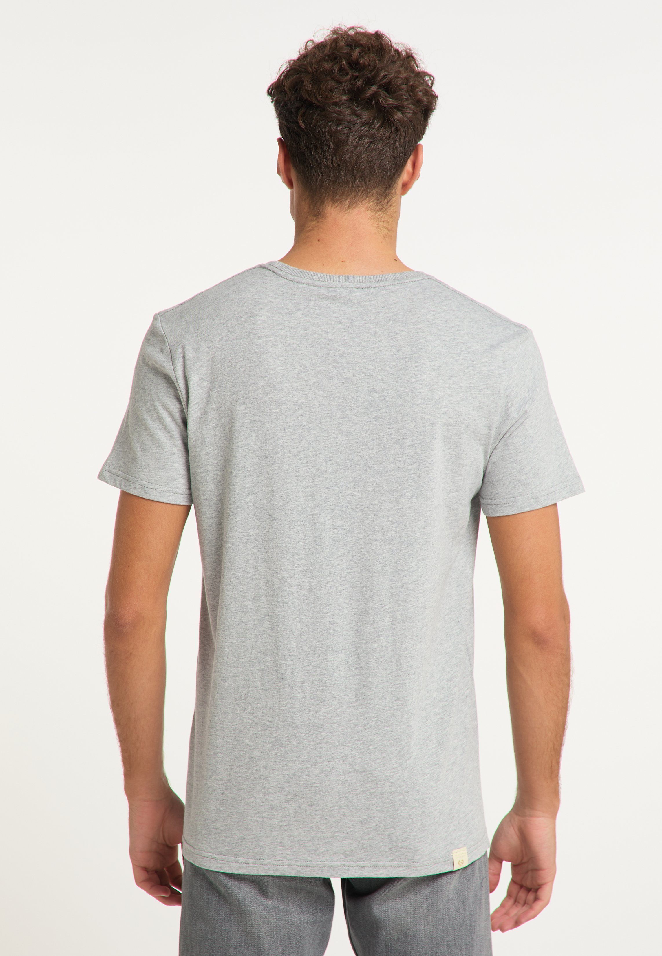 Ragwear T-Shirt SIRIL Vegane Nachhaltige ORGANIC Mode & GREY