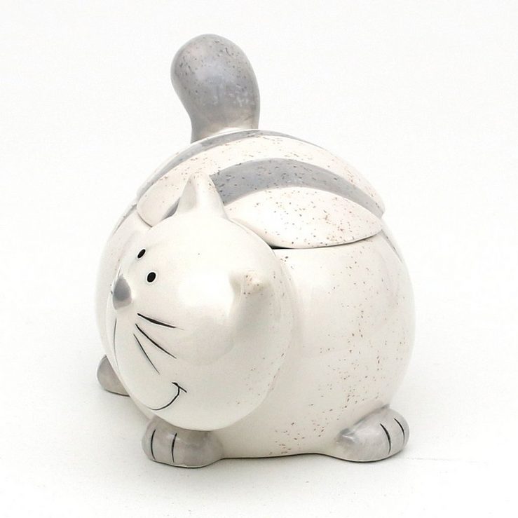 Dekohelden24 Zuckerdose Keramik Dose mit Deckel, als Katze., Keramik, (1-tlg) online kaufen