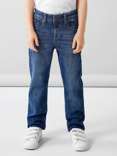 Name It Straight-Jeans NKMRYAN STRAIGHT JEANS 2520-EL NOOS dark blue denim