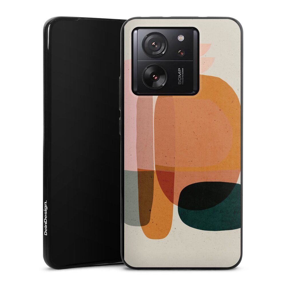DeinDesign Handyhülle Farbe bunt Abstrakt Abstract Blush, Xiaomi 13T Pro Silikon Hülle Bumper Case Handy Schutzhülle