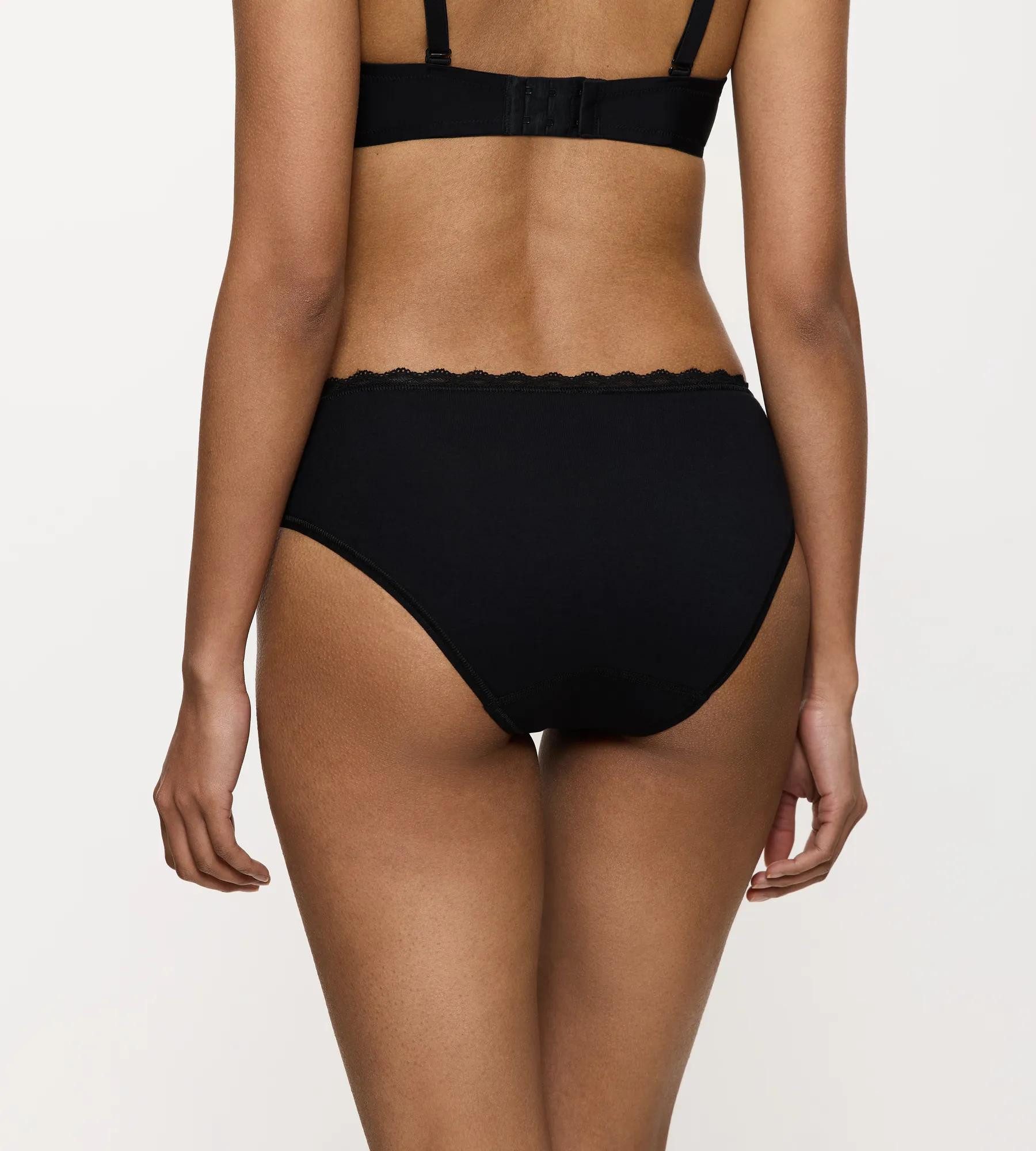 Triumph Tai-Slip Feel Of Cotton (2er Pack) weich, ohne Seitennaht, schmales Spitzenband