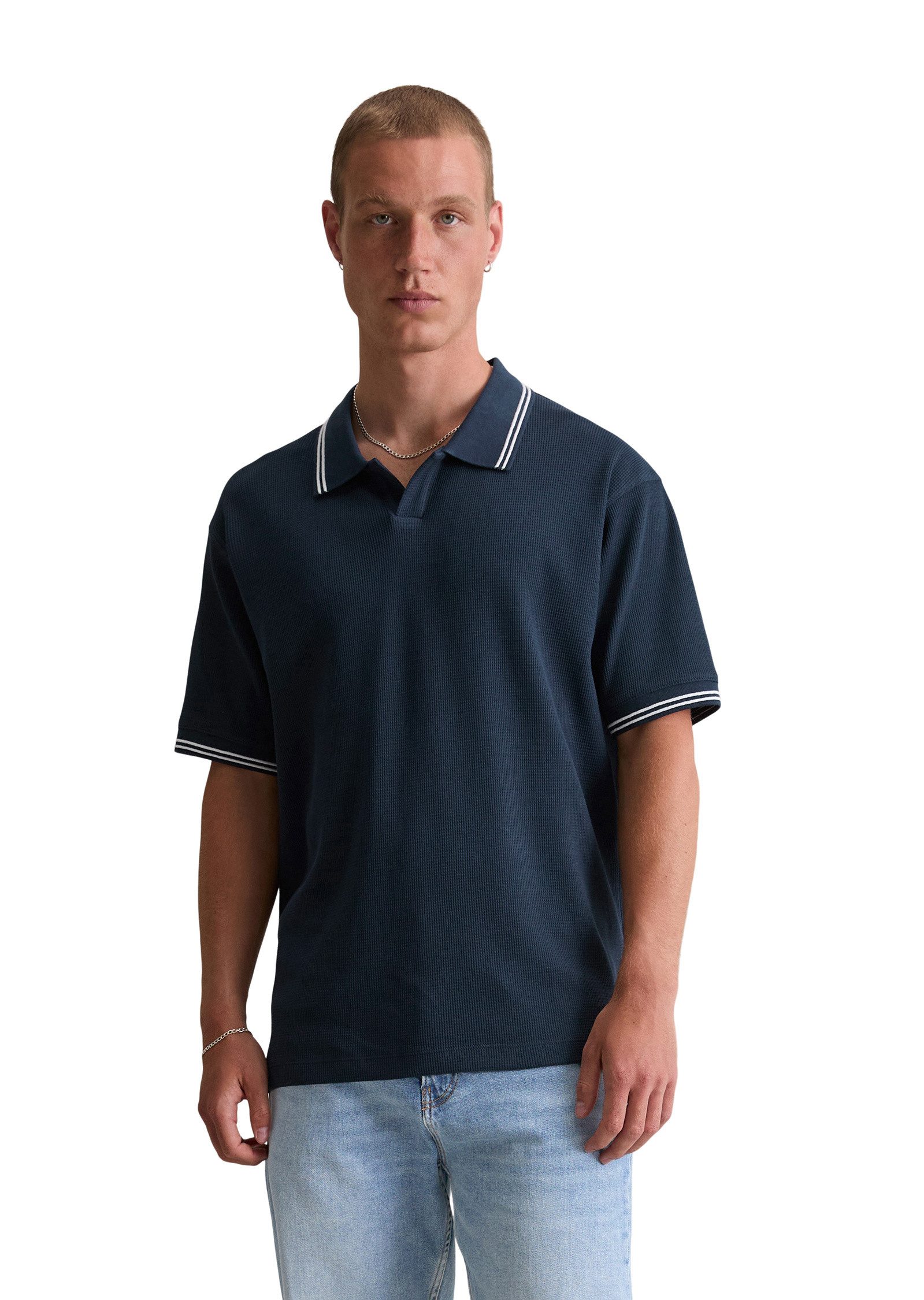 Marc O'Polo DENIM Poloshirt aus weichem günstig online kaufen