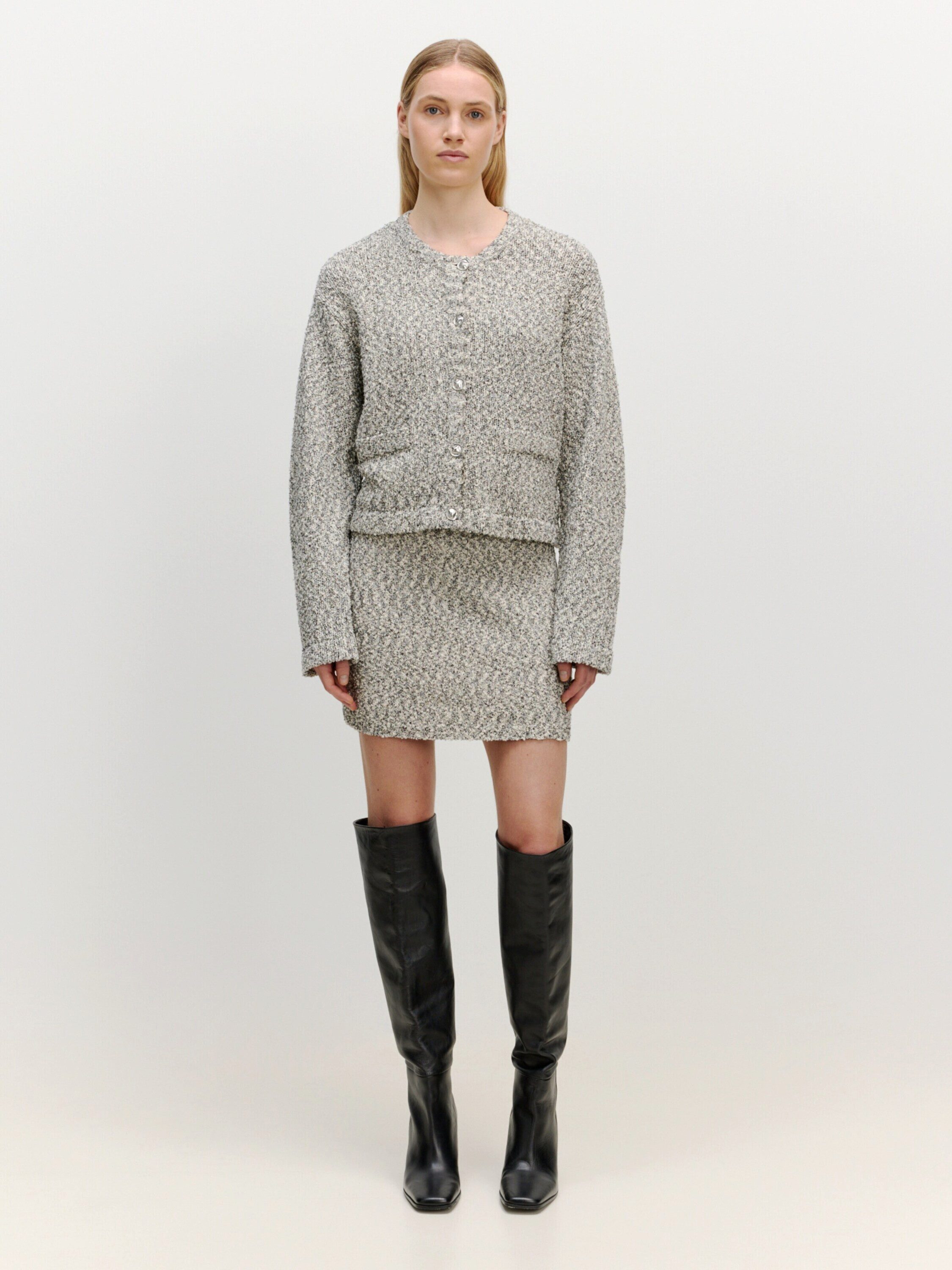 EDITED Strickjacke Ida (1-tlg) Plain/ohne Details