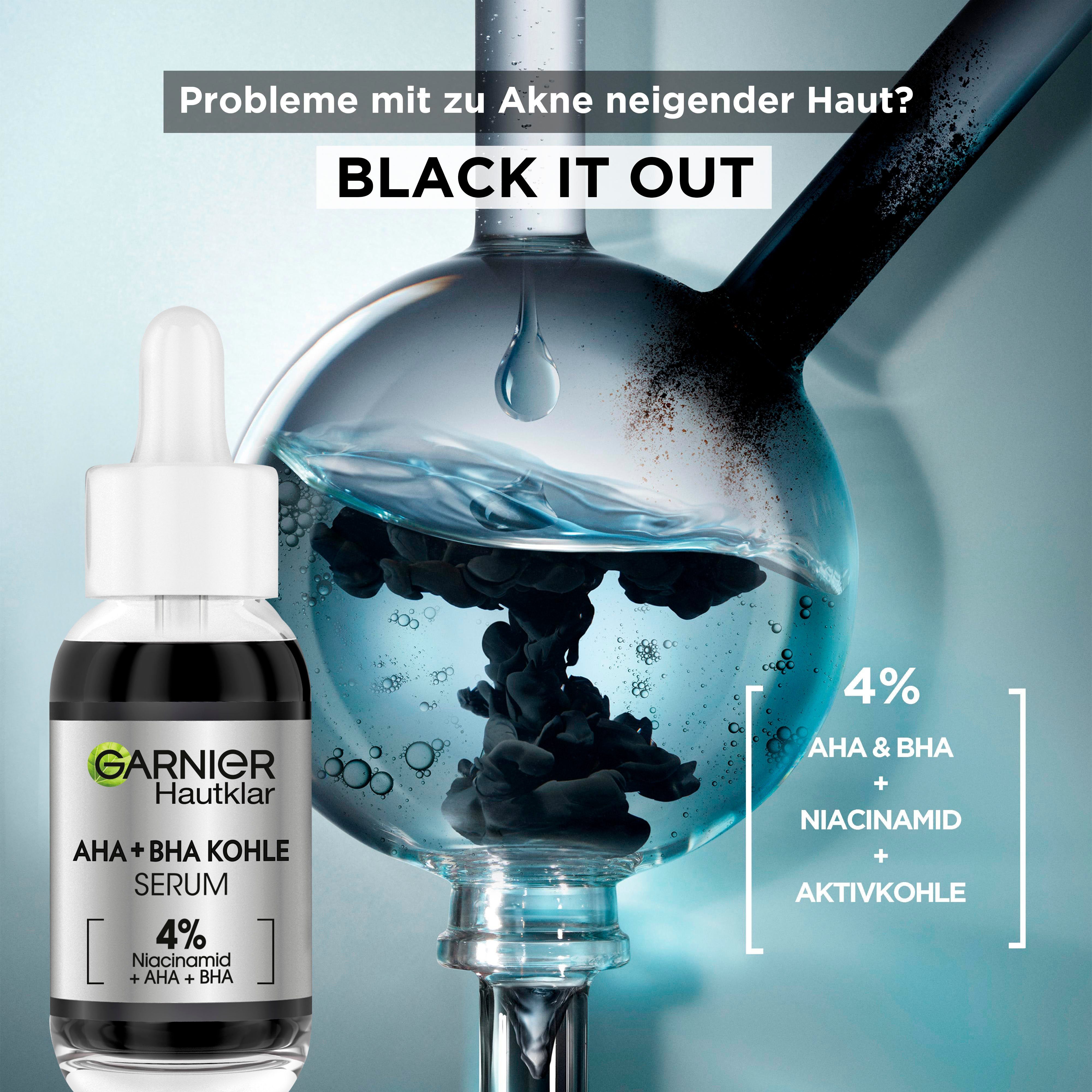 Set Routine Black Set GARNIER Gesichtspflege-Set Skin