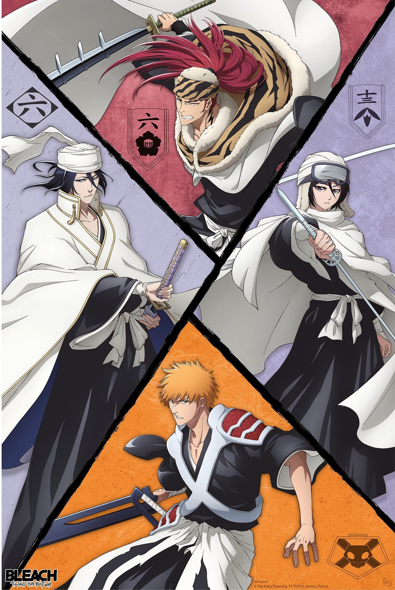 Poster Bleach - Group Shinigami - Poster 61x91,5 cm