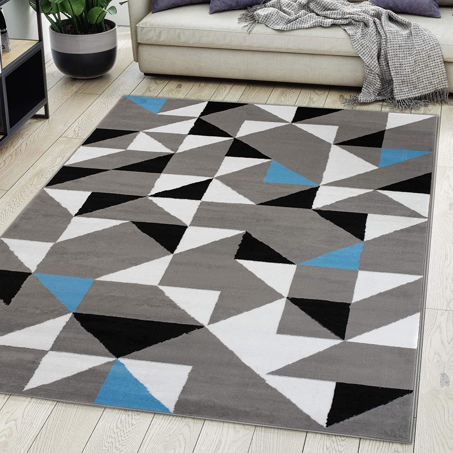 Mazovia Teppich DY-MAYA-Z896A-GRAY, 130x190 günstig online kaufen