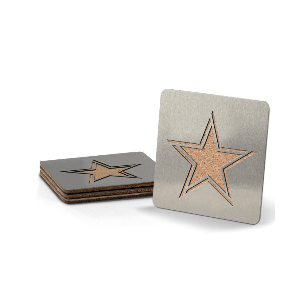 Dallas Cowboys Getränkeuntersetzer Dallas Cowboys Boaster Coaster 4er-Set
