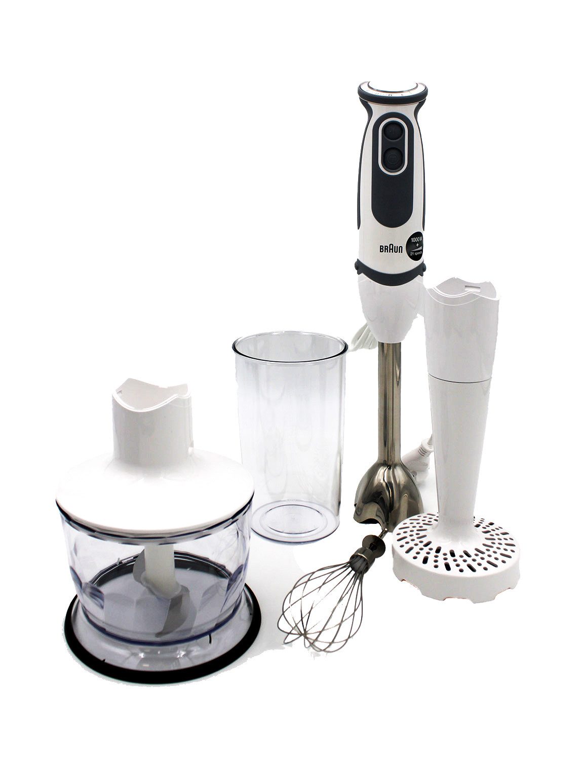 Handmixer Braun MQ 5237WH Multi Quick 5V Stabmixer-Set