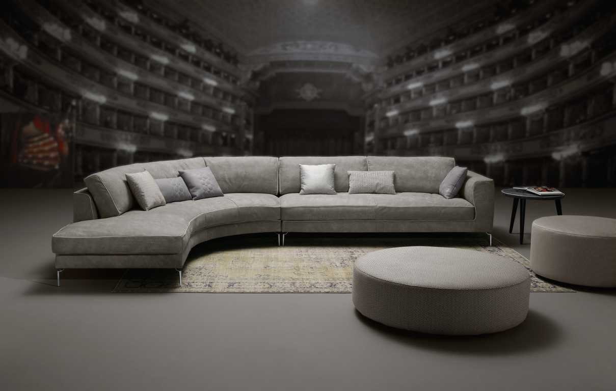 JVmoebel Ecksofa Design L Form Leder Grau Luxus Couchen Neu Ecksofa Couch Sofa