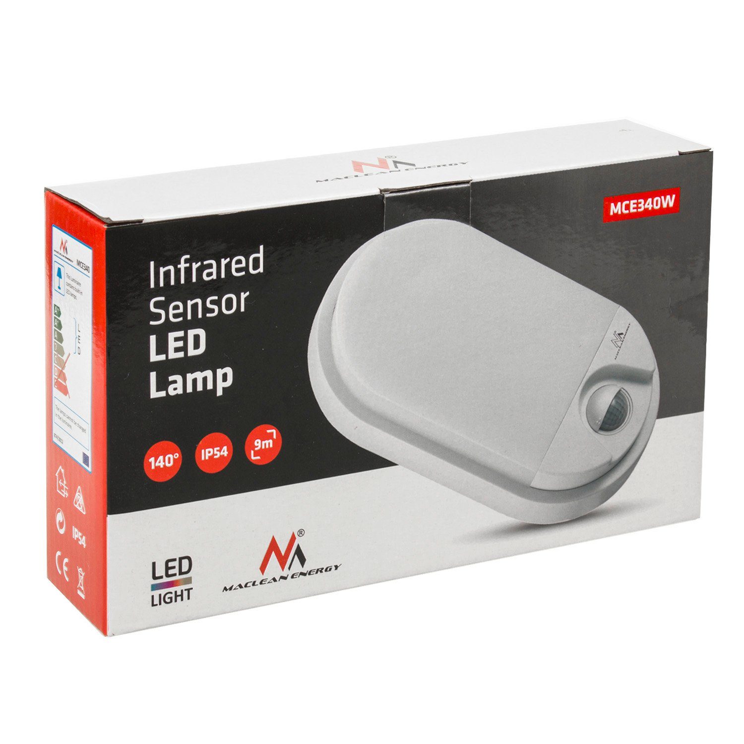Maclean Außen-Wandleuchte MCE340, LED fest integriert, günstig online kaufen