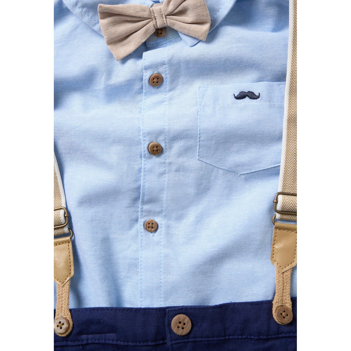 Little Gent Langarmhemd Classic Jungen